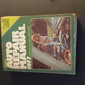 Vintage Chilton's Auto Repair Manual 1970-1977 American Cars Vintage